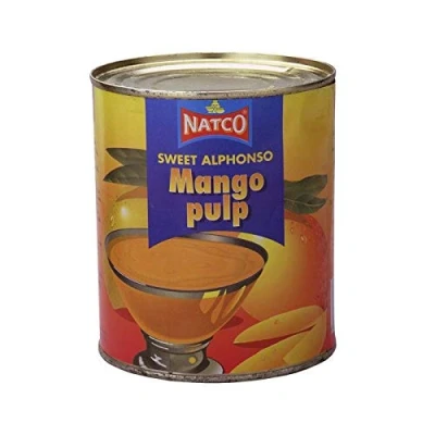 Image of Natco Alphonso Mango Pulp (Sweet) 850g (Pack of 2)
