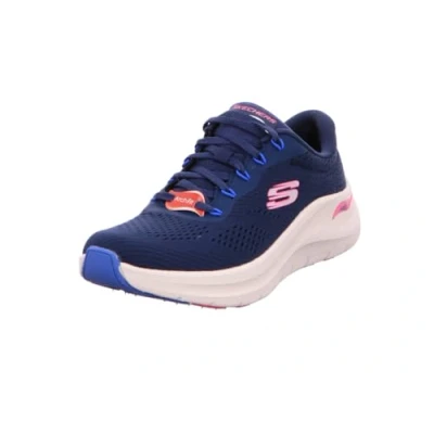 Image of Skechers ARCH FIT 2.0 BIG LEAGUE, Women&#039;s Sneaker, Navy, 6.5 UK