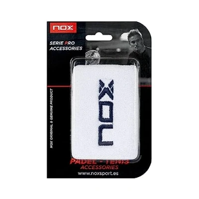 Image of NOX Pack of 2 wristbands, Unisex adult, Blister Ud, white, No Size