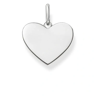Image of Thomas Sabo Women Pendant Heart Love Bridge 925 Sterling Silver LBPE0002 001 12