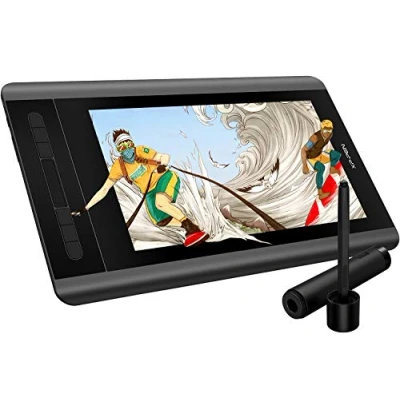 Image of XP PEN Artist 12 Graphic Tablet with 11.6 Inch Screen Passive Stylus 8192 Levels 6 Shortcuts and 1 Touch Bar Compatible Windows Mac