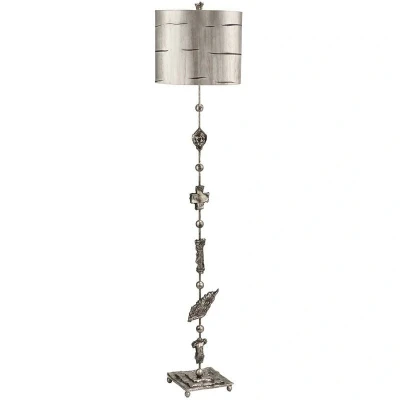Image of Fragment 1 Light Floor Lamp Silver