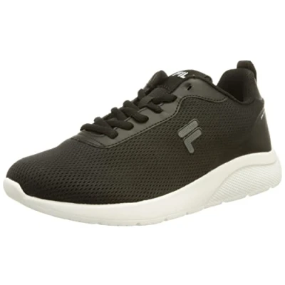 Image of FILA Women&#039;s Spitfire Wmn Running Shoe, Black White, 5.5 UK