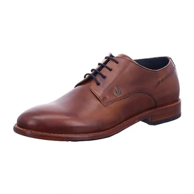 Image of bugatti Men&#039;s Livorno Flex Evo Lace up, Cognac, 9.5 UK