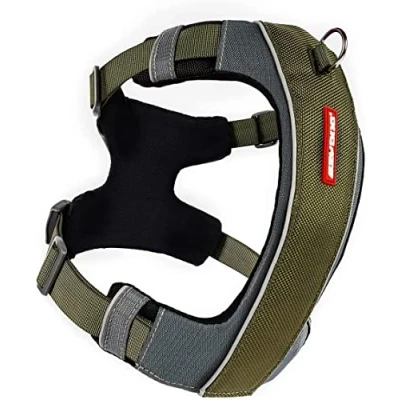 Image of EZYDOG X Link Harness Dog Harness, Small, Medium, Large, K9 Reflective Stitching, No Pull, Breathable Material (Khaki, XS)