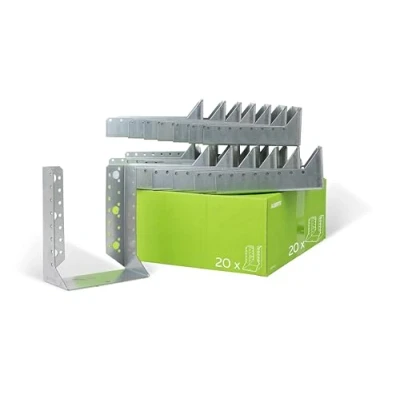 Image of Gah Alberts Joist Hanger Type B Pack for Tradespeople Sendzimir Galvanised 140 x 180 mm / 20 STK.