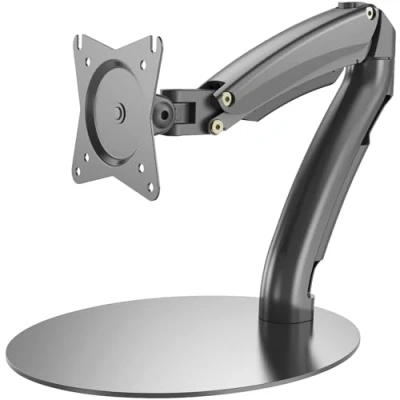 Image of DIGITUS monitor mount Stand &amp; gas spring 1 Up to 27 inch 1x 6.5 kg VESA 75 100 Black