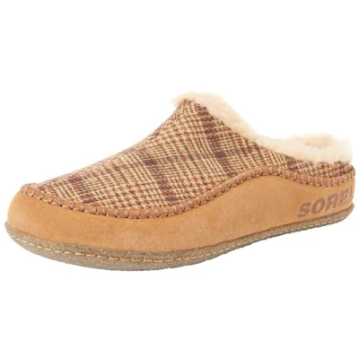 Image of Sorel Mens Lanner Ridge Slippers, Elk Gum 10, 9 UK