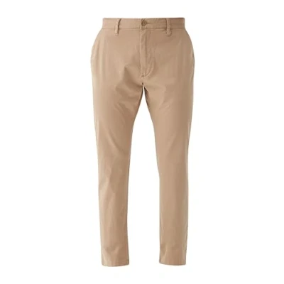Image of s.Oliver Men&#039;s 10.3.11.18.180.2122353 Slim Fit Chino Trousers, Beige #674C47, 29W / 30L