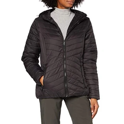 Image of Regatta Voltera Loft Lightweight Water Repellent Insulated Heated Baffle Quilted Jacket Black, 18