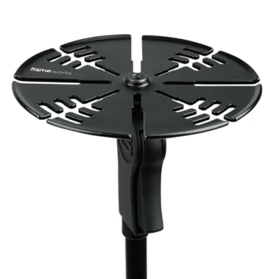 Image of Gator Frameworks GFW CABLEHNGRTRAY Microphone Stand Cable Hanger