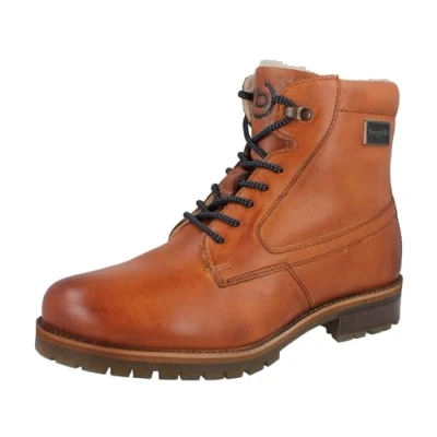 Image of bugatti Men&#039;s Valere Comfort Boots, Cognac, 9 UK