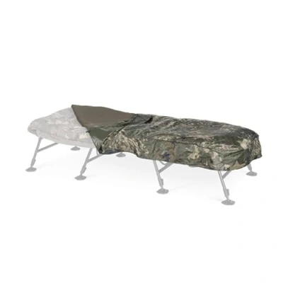 Image of Nash Indulgence Waterproof Bedchair Cover Camo Wide