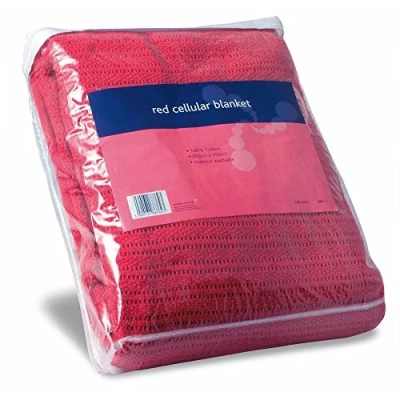 Image of Reliance Medical REL762 Cellular Blanket, Red