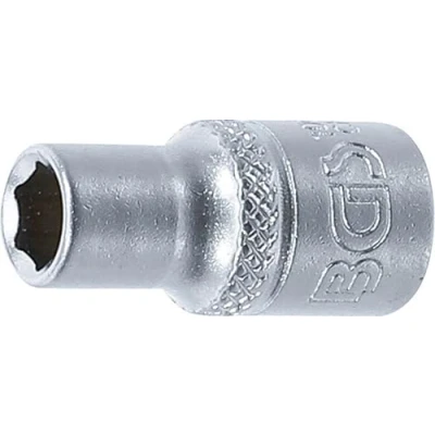 Image of BGS 10652 Socket, Hexagon 6.3 mm (1/4&quot;) Drive 7/32&quot;