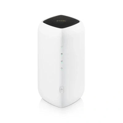 Image of Zyxel 5G NR 4.67 Gbps Indoor Router AX1800 WiFi 6 Nebula Cloud Management Share to 64 devices Dual WAN failover Gigabit LAN ports [Nebula FWA505]