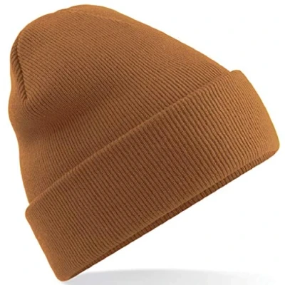 Image of Beechfield Unisex Original Cuffed Beanie Caramel