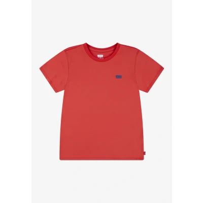 Image of Levi&#039;s Batwing Chest HIT TEE Basic Tshirt for kids, Size: 12y, Hibiscus