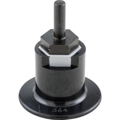 Image of York 50MM Rubber Backing Pads for Quick Change Screw Fitting Discs.