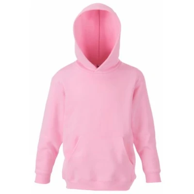 Image of Fruit of the Loom Children’s Hooded Sweatshirt, fuchsia, One Size