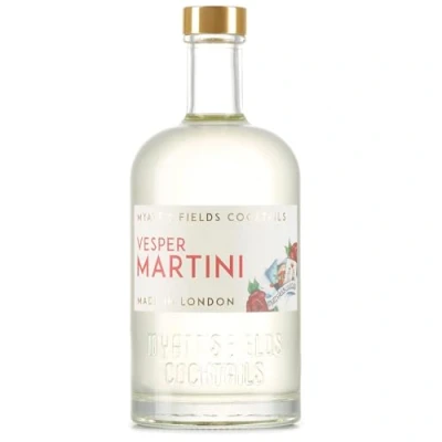 Image of Myatt&#039;s Fields Vesper Martini Ready to Drink Cocktail 500ml 38.2% ABV Gin, Vodka, Aromatised Wine &amp; Quinquina