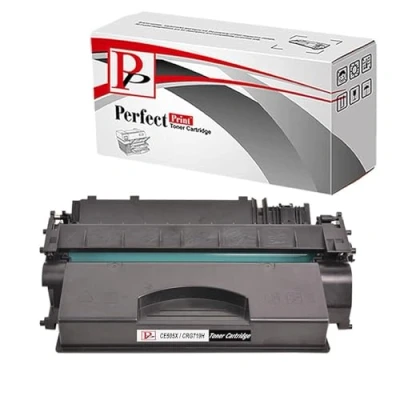 Image of Black Compatible Toner Cartridge Replace CE505X for HP P2050 P2055 P2055d P2055dn P2055X
