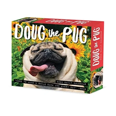Image of Doug the Pug 2023 Calendar Usa