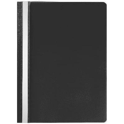 Image of Q Connect A4 Project Folder Black (Pack of 25)