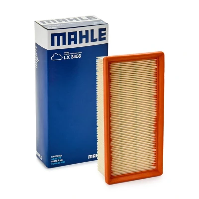 Image of 70599040 Air Filter MAHLE ORIGINAL LX 3456 59mm 121mm 238,5mm Insert PEUGEOT: 208 I Hatchback, 308 II 2008 Estate