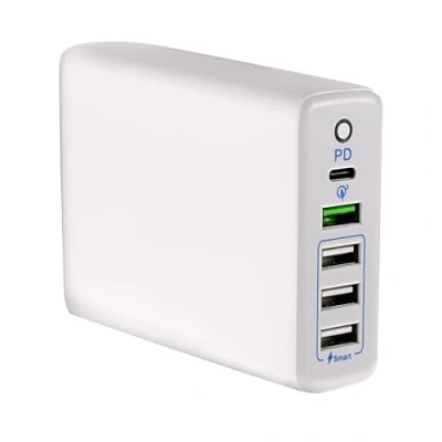 Image of Maplin 5 Port Usb Charging Station 4x A/1x C Pd Qc 3.0 60W High Speed 1.6m Cable