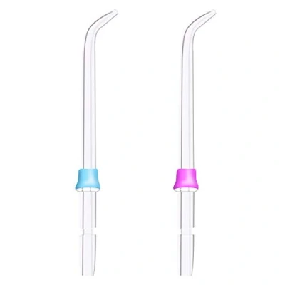 Image of WuYan Replacement Jet Tips for Waterpik Flosser WP 100 450 250 300 660 900, 2 Pack Classic Heads