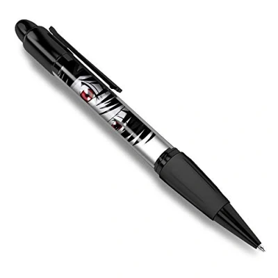 Image of 1 x Black Ballpoint Pen (Black Ink) Manga Anime Boy Man Japanese #45668