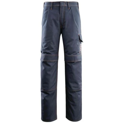Image of Mascot 06679 135 Multisafe Trousers with Kneepad Pockets Dark Navy L32W34.5