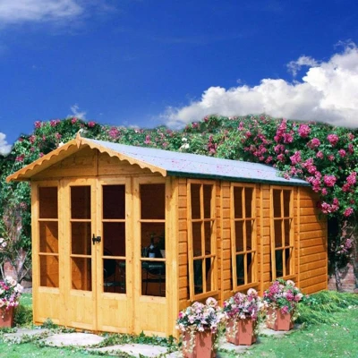 Image of 7&#039; x 13&#039; Shire Westminster Summer House (2.1m 4.2m)