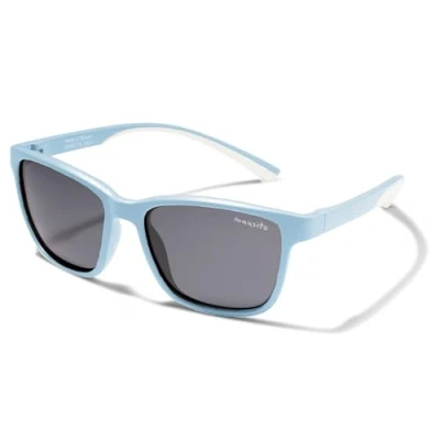 Image of Mausito Children&#039;s Sunglasses 3 6 Years Boys I Comparison Winner 100% UV Protection Flexible Temple Non Toxic European Design Made for Children, light blue, One