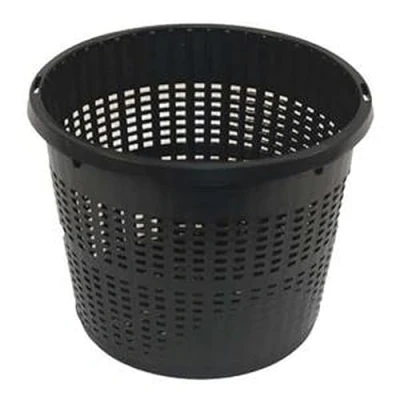 Image of Pond Plant Baskets Hessian Liners Aquatic Marginal Pots (3, 22cm Round (3 Litre))