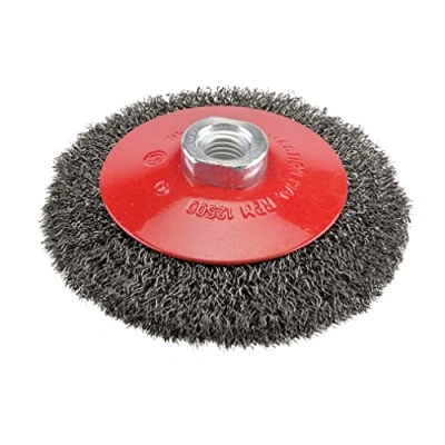 Image of Silverline Steel Crimp Bevel Brush 115mm