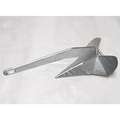 Image of Secure Fix Direct Galvanised Steel Fixed Plough Anchor 4KG 30KG (Delta Style Yacht Boat Marine Sea) (6KG)