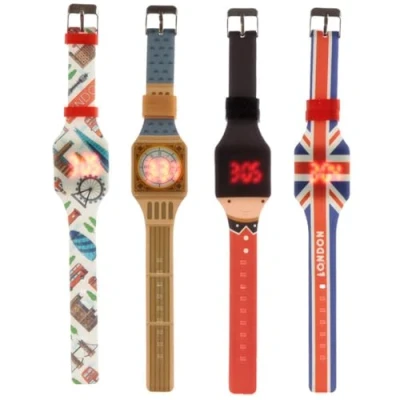 Image of Puckator London Icons Silicone Digital Watch