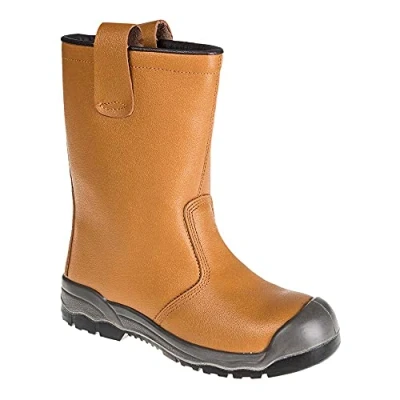 Image of Portwest Steelite Rigger Boot S1P CI (With scuff cap), Size: 37, Colour: Tan, FW13TAR37