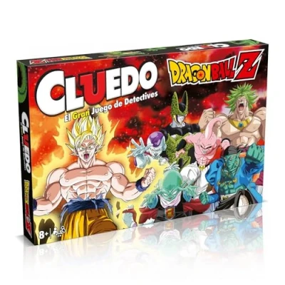 Image of Winning Moves Cluedo Dragon Ball Z Mystery Board Games the Whole Family, Spanish version