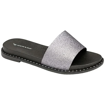 Image of DUNLOP DLP505 Black/Fuchsia UK 4 EU 37 US 7 (Ava Silver, Numeric_4)