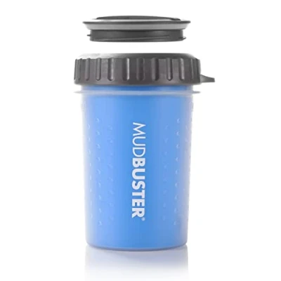 Image of Dexas Lidded MudBuster Medium Pro Blue