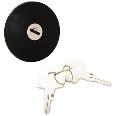 Image of 1030720 Cap, fuel tank VALEO 247557 with key black FORD: Escort 5