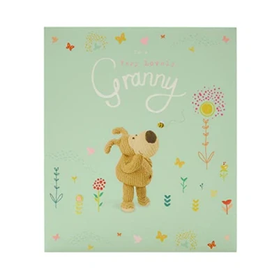 Image of Birthday Card for Nana Cute Birthay Nanna Boofle Design