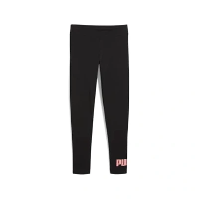 Image of Puma ESS 2 COLOR NO1 LOGO LEGGINGS girls&#039;s in Black