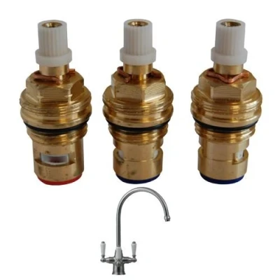 Image of Franke Triflow Corinthian Replacement Valve Cartridge Set