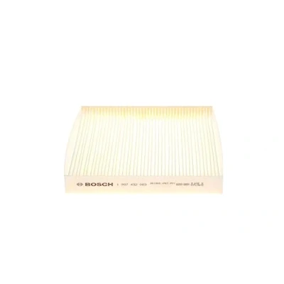 Image of 9643147580 Pollen Filter BOSCH 1 987 432 083 Particulate 219mm 225mm 30mm PEUGEOT: Partner I Combispace, Van