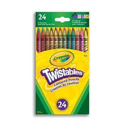 Image of Crayola 24 Twistables Colored Pencils