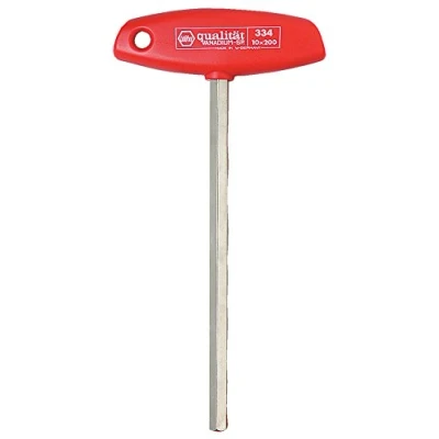 Image of Wiha 33407 T Handle Hex Key, 4.0 x 150mm